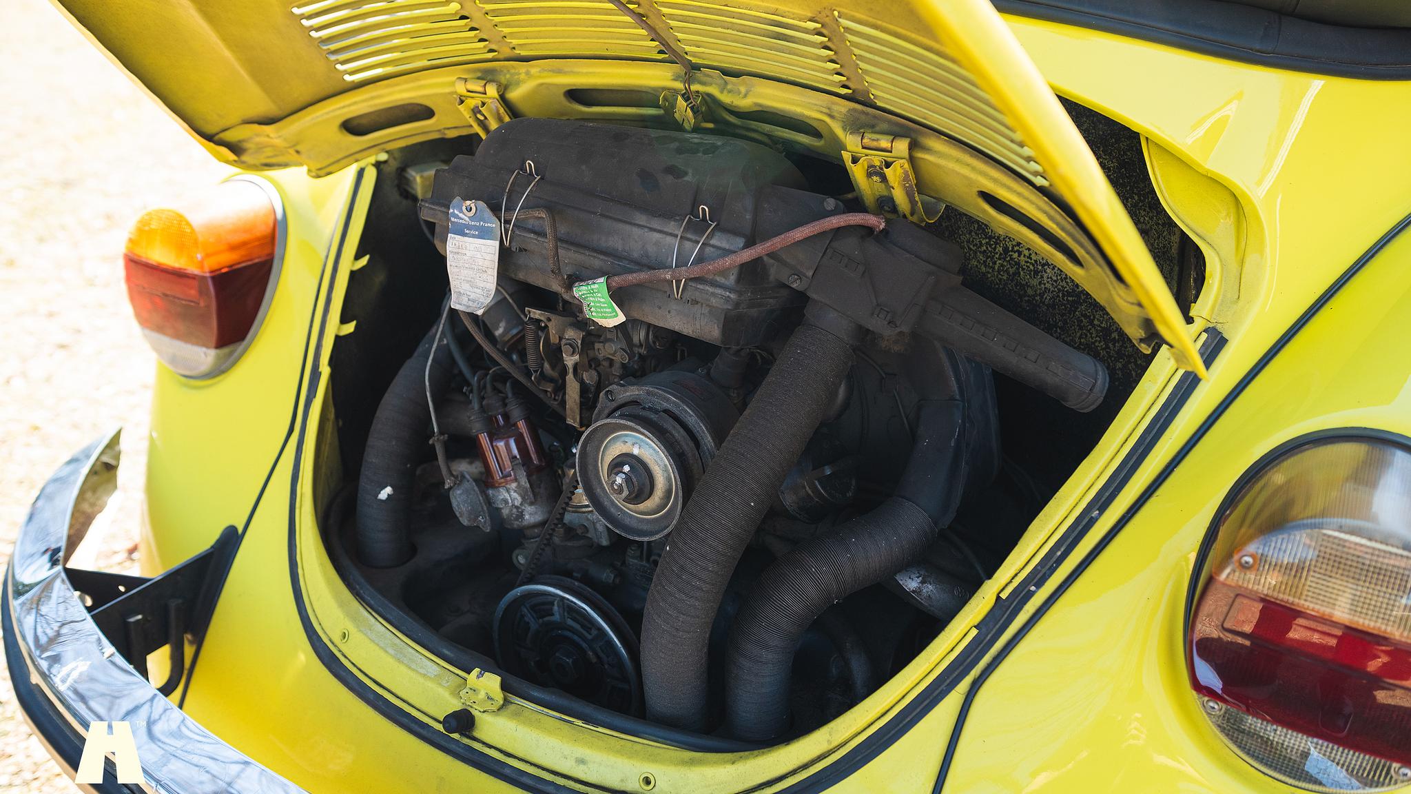 1974 Volkswagen Bubbla 1303LS Cabriolet Svensksåld , Mekanik