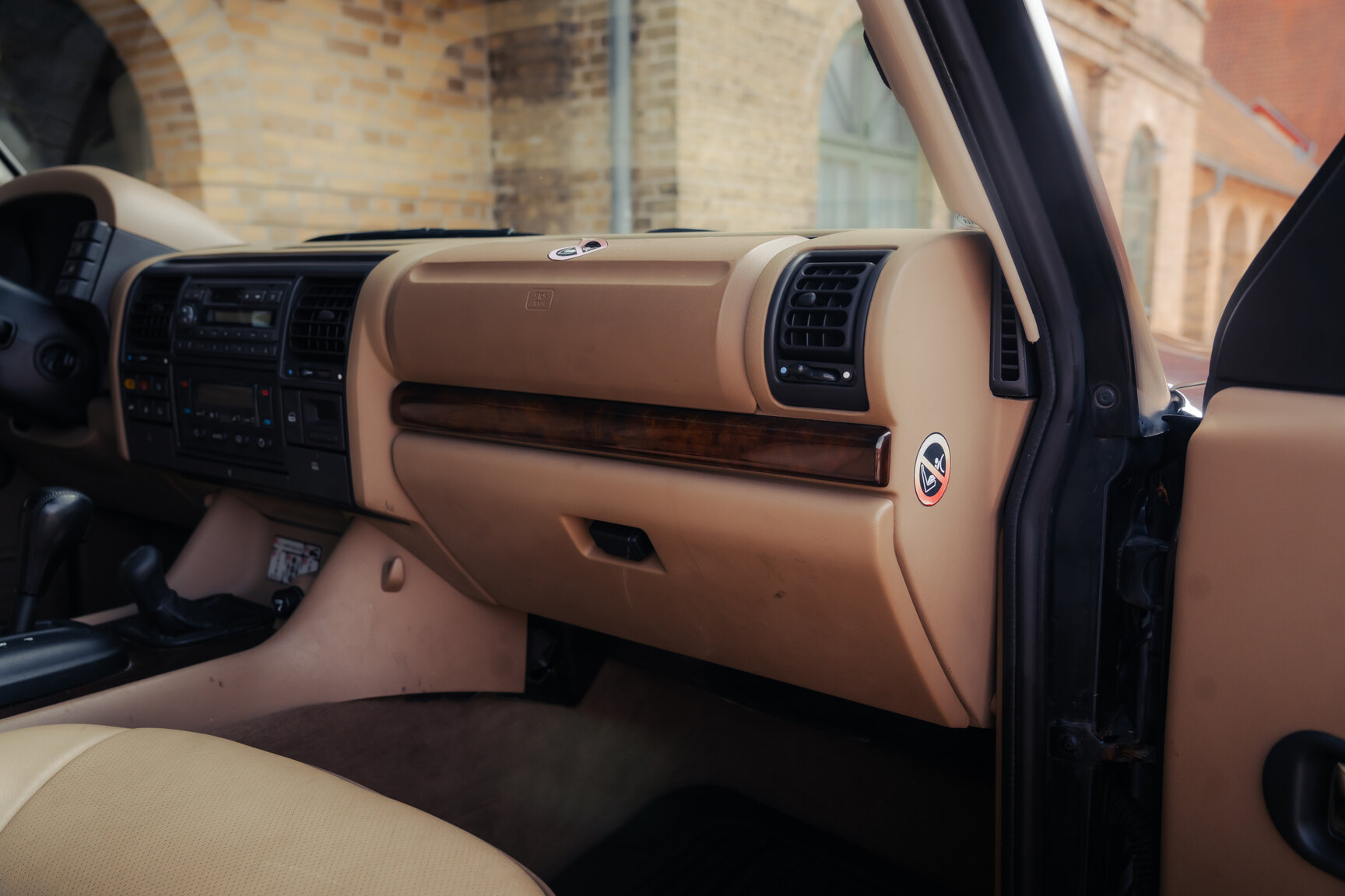 Interiörbild 1999 Landrover Discovery II V8
