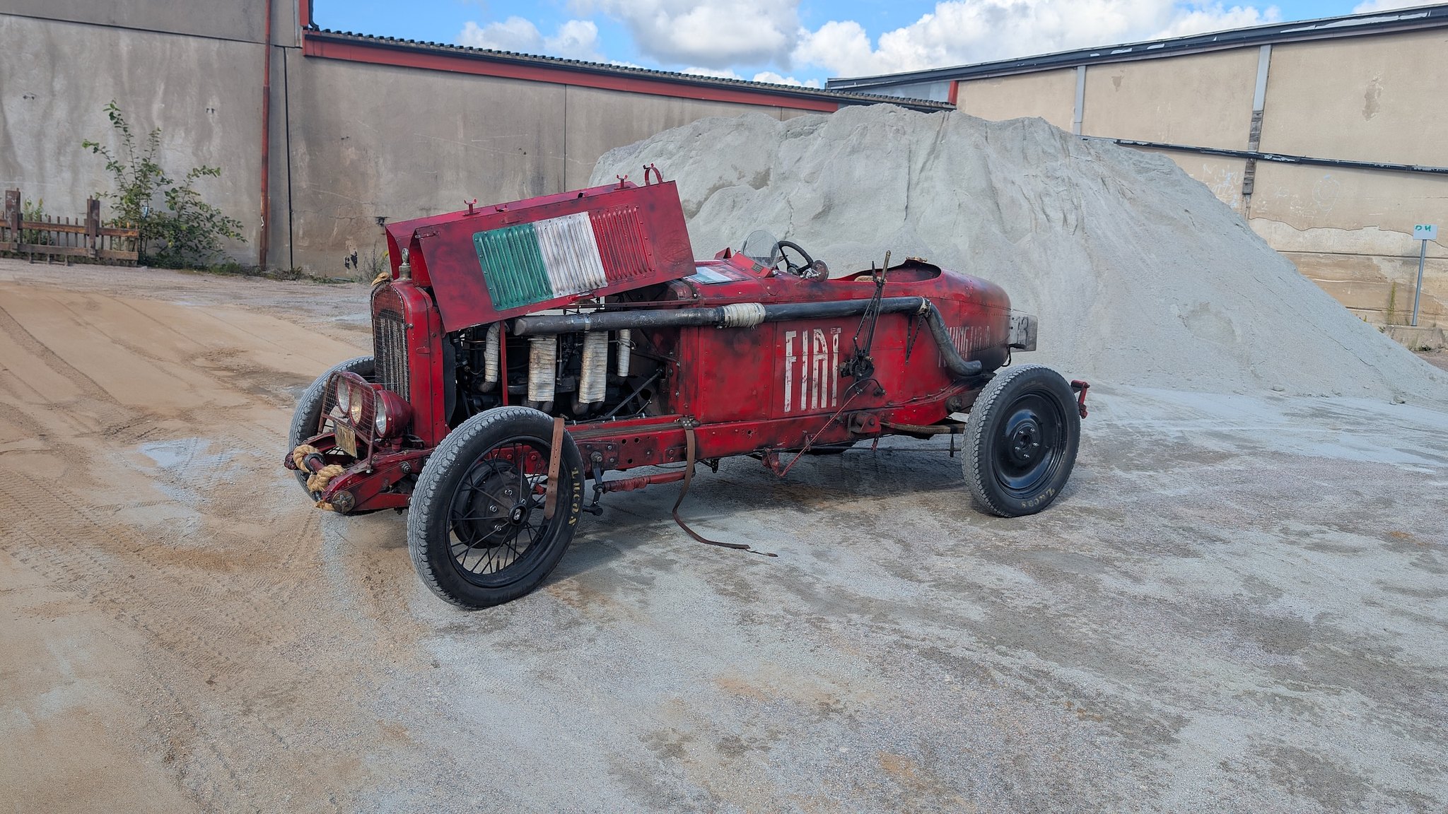 Image of 1929 FIAT 321C (521c) "Flying Fiona" mechanics