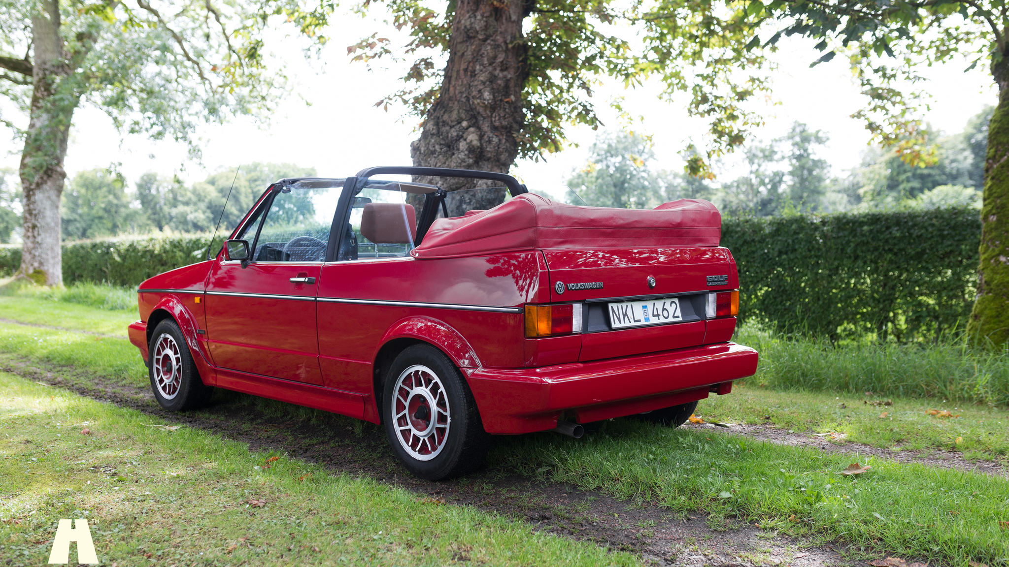 Exterior image of 1988 Volkswagen Golf GTI Cabriolet