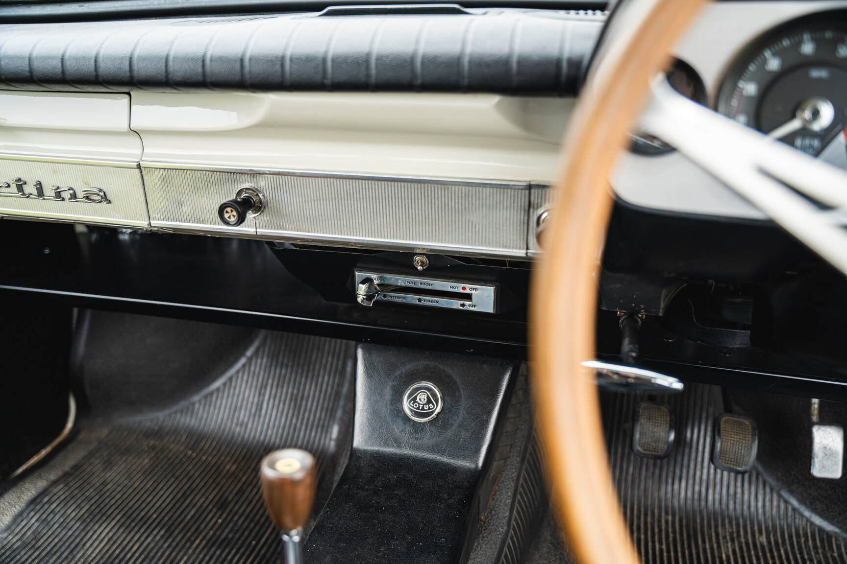 Interior image of 1963 Ford Cortina Lotus