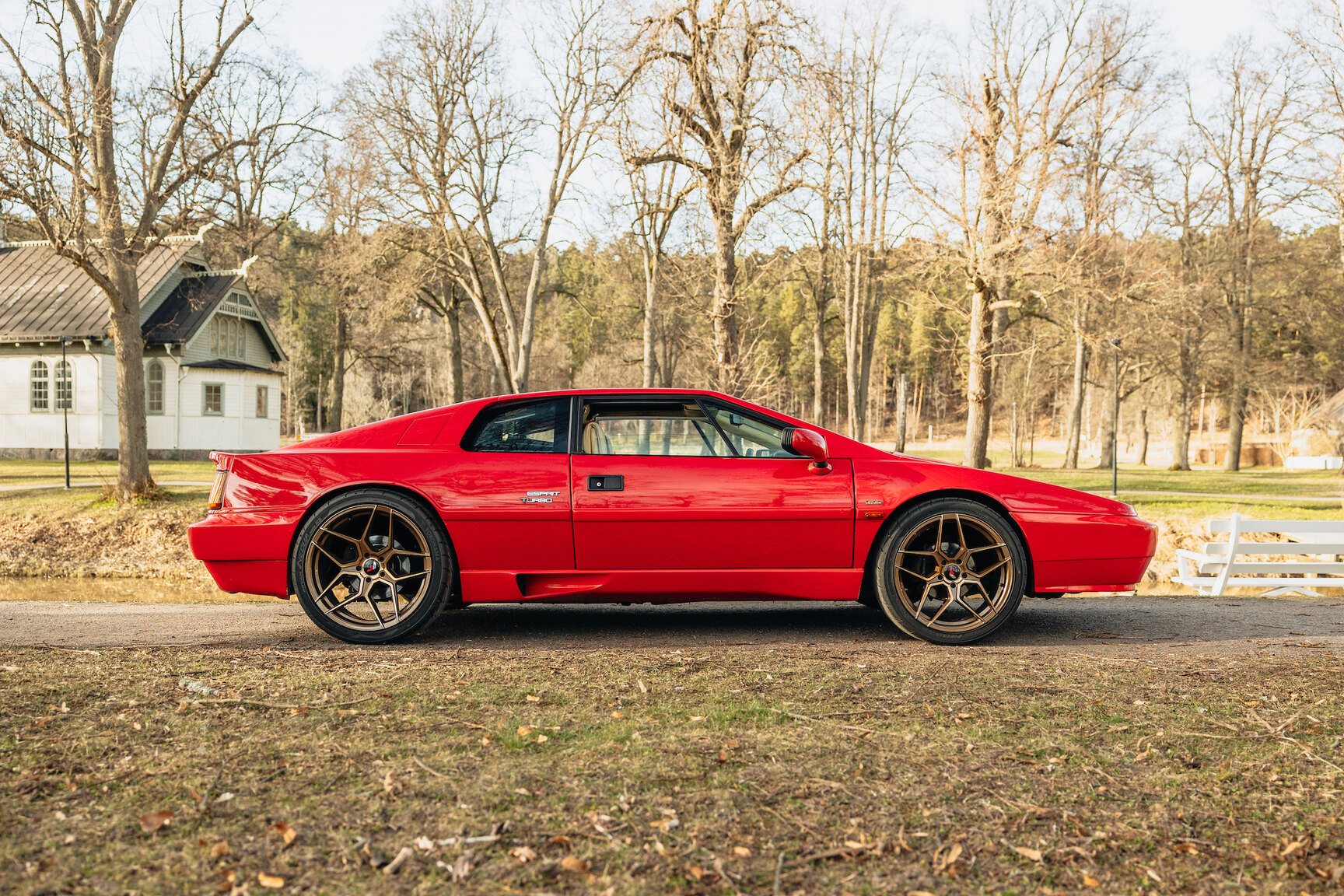 Exteriörbild på 1989 Lotus Esprit Turbo 