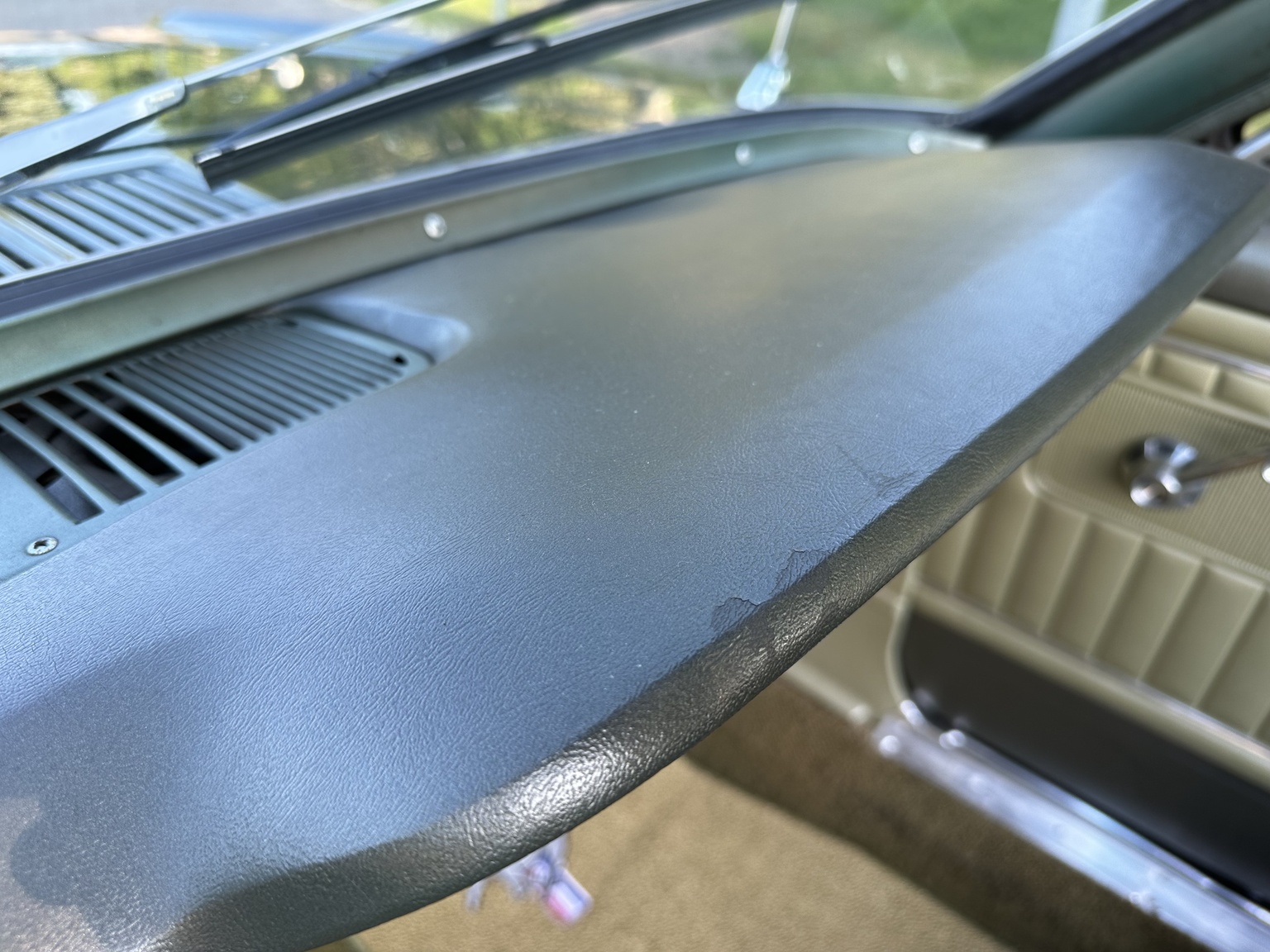Interiörbild 1965 Ford Mustang 289 Cabriolet