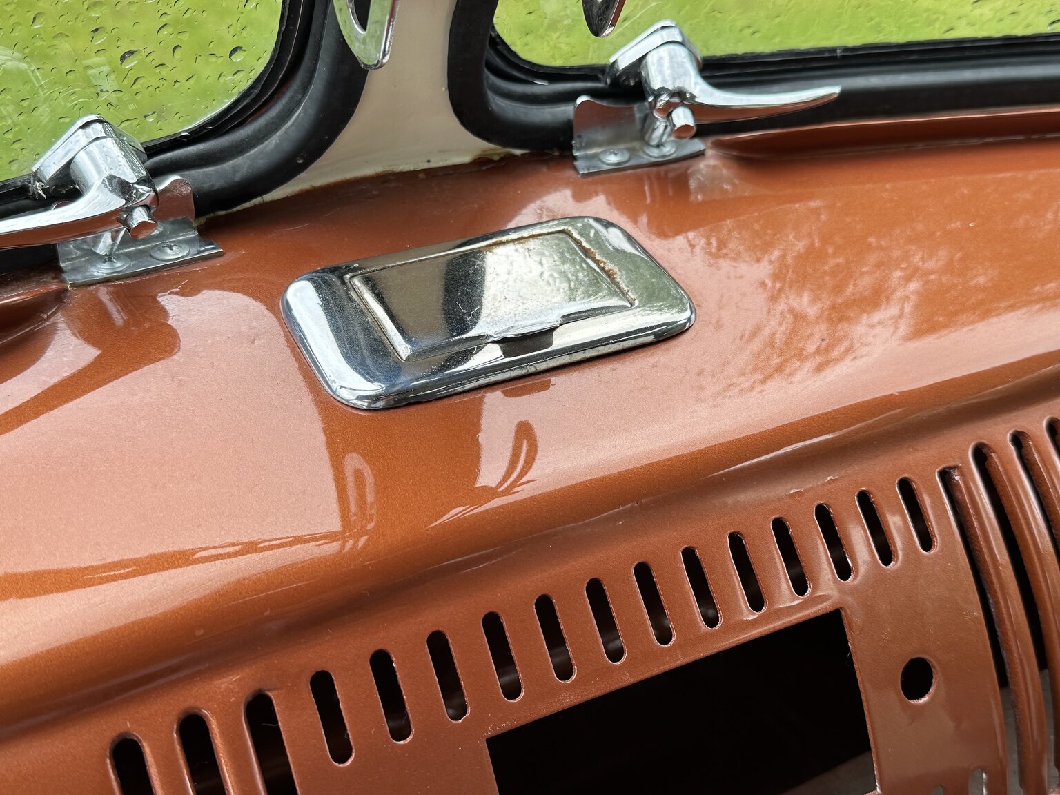 Innenraumfoto von 1970 Volkswagen T1