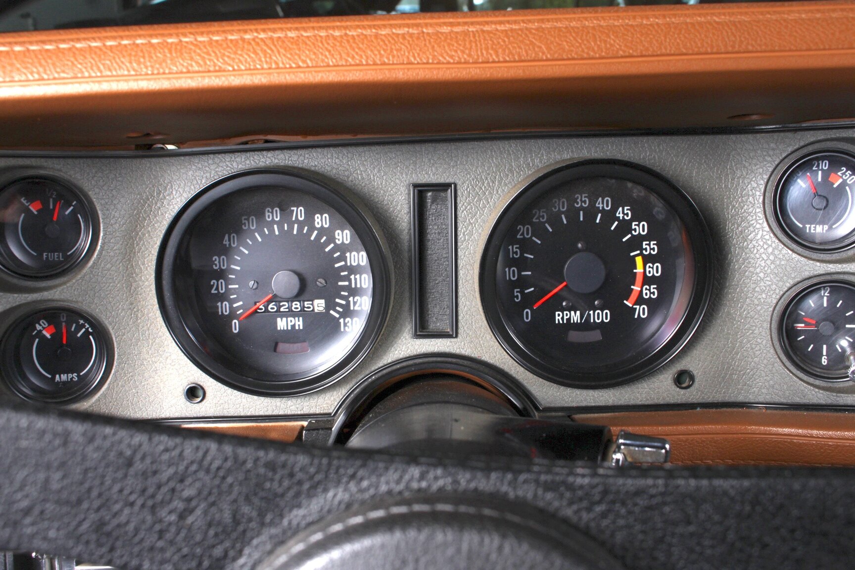 Interiörbild 1973 Chevrolet Camaro z28
