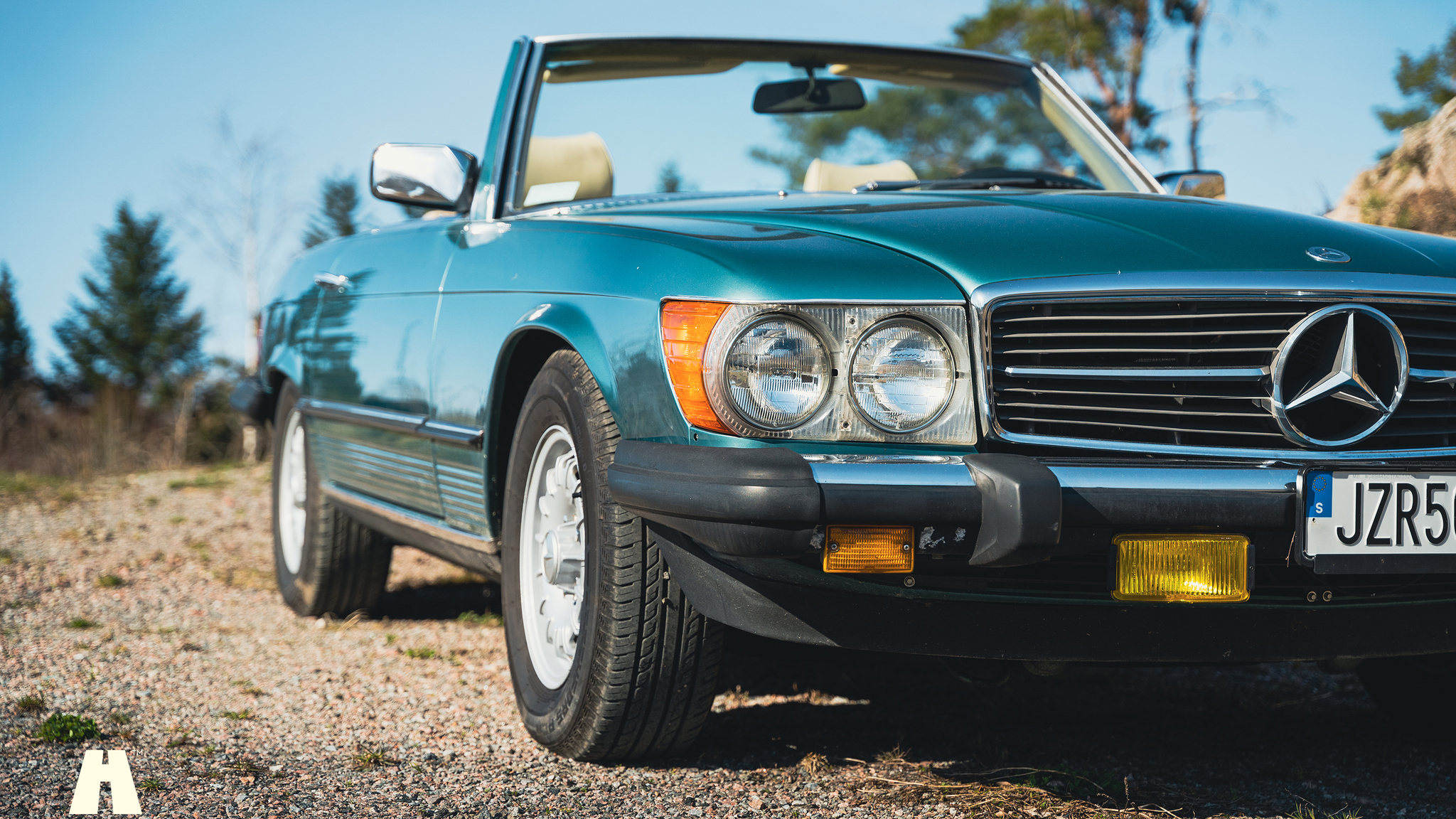 Exteriörbild på 1985 Mercedes-Benz 380 SL