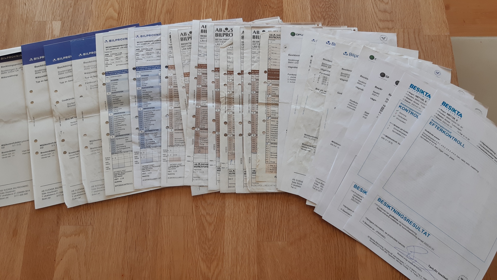 Dokumentation för 1988 BMW 325 Coupé (2)