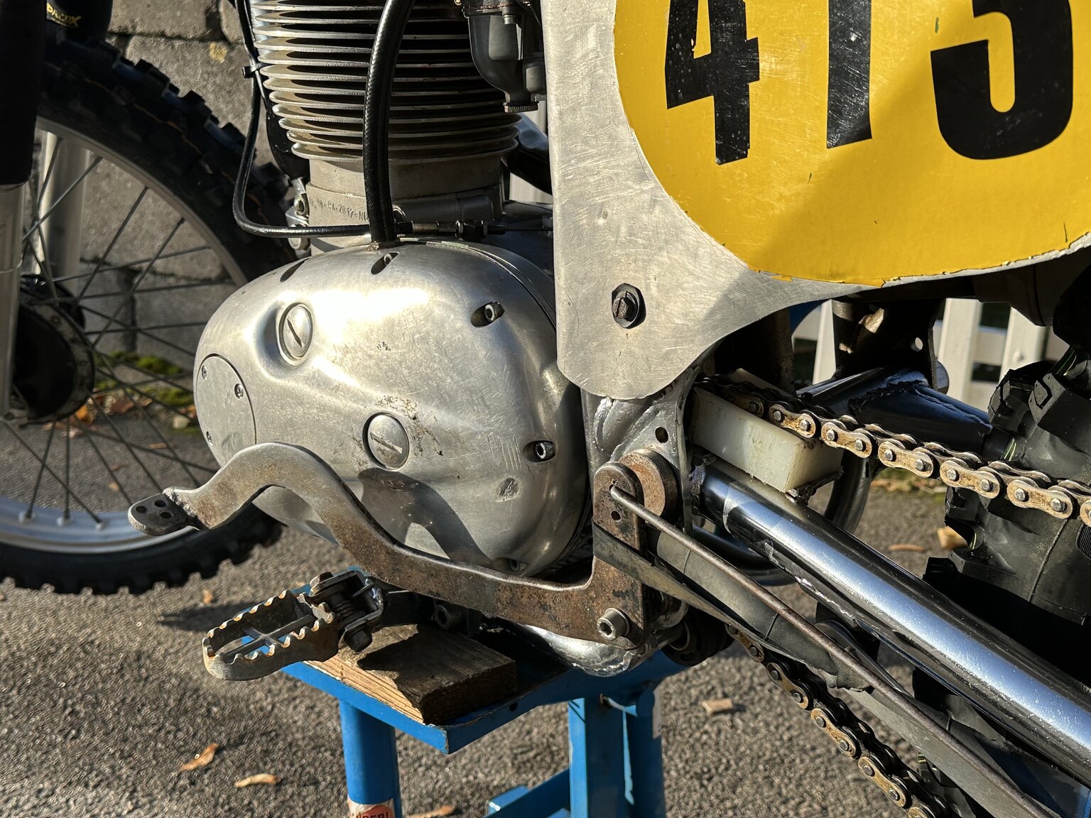 Image of BSA B44 mechanics