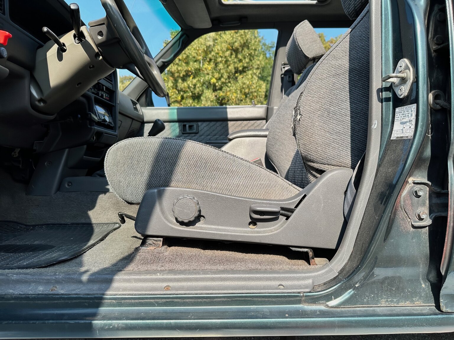 Interiörbild 1995 Toyota 4Runner