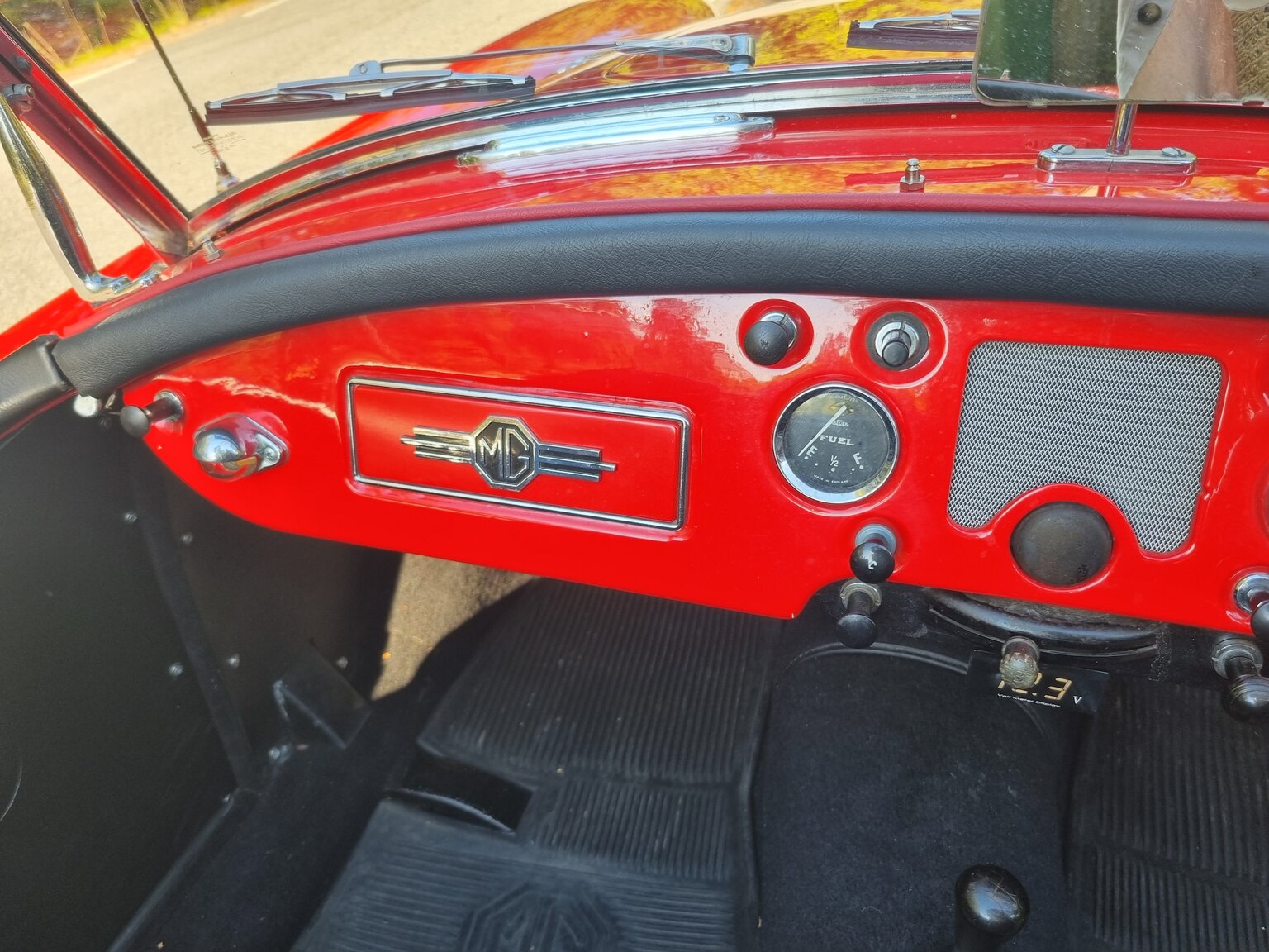 Interior image of 1956 MG MGA 1500