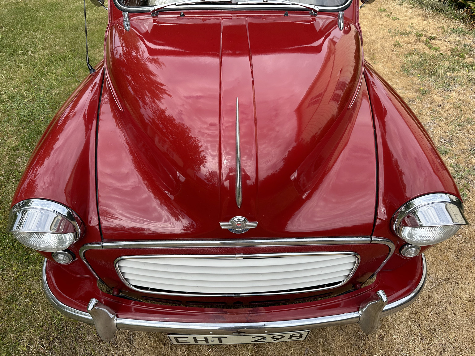Exteriörbild på 1958 Morris Minor 1000