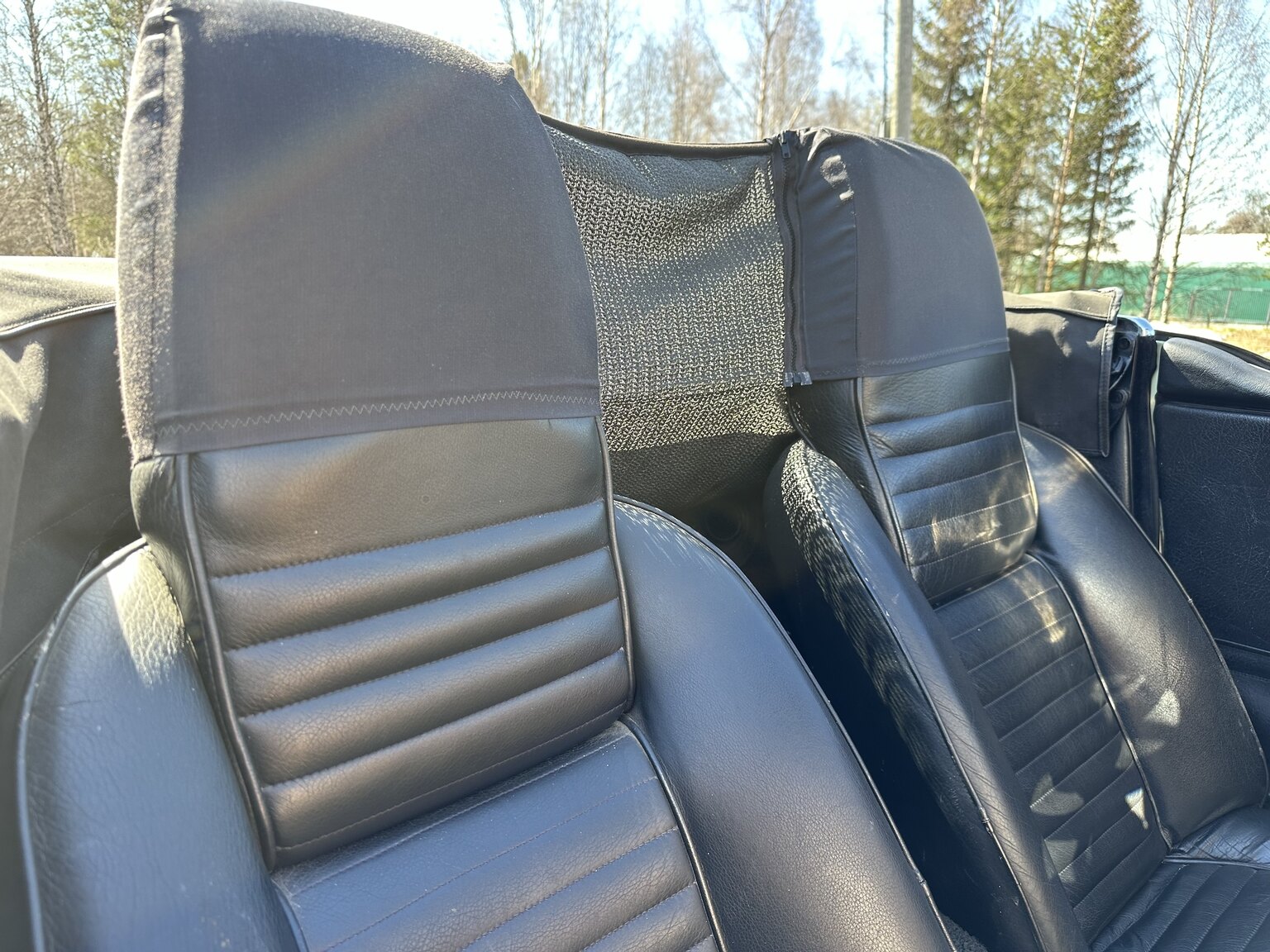 Interiörbild 1971 Triumph TR6