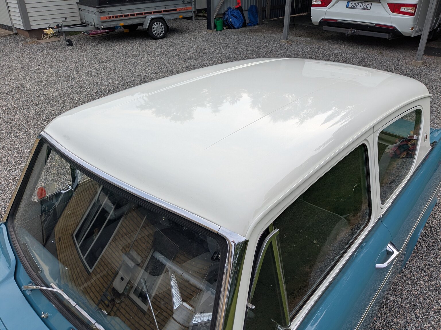 Exteriörbild på 1961 Ford Anglia Deluxe