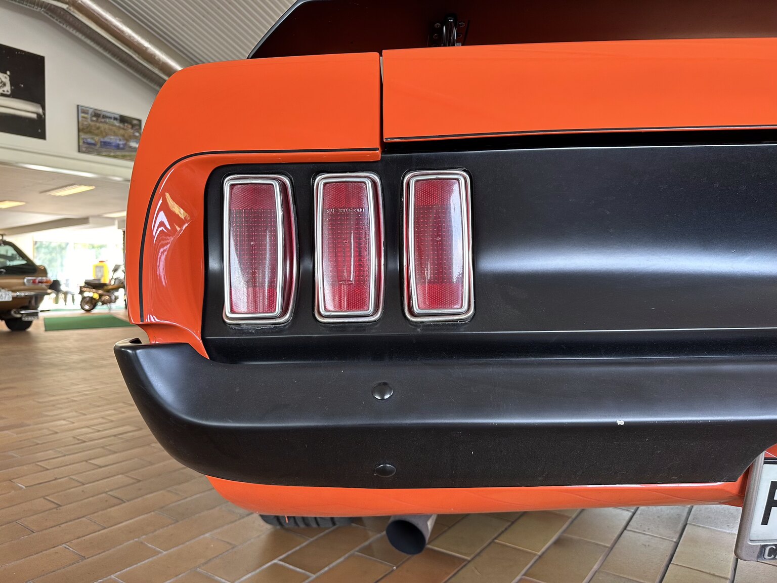 Exterior image of 1969 Ford Mustang Fastback Boss Race Car