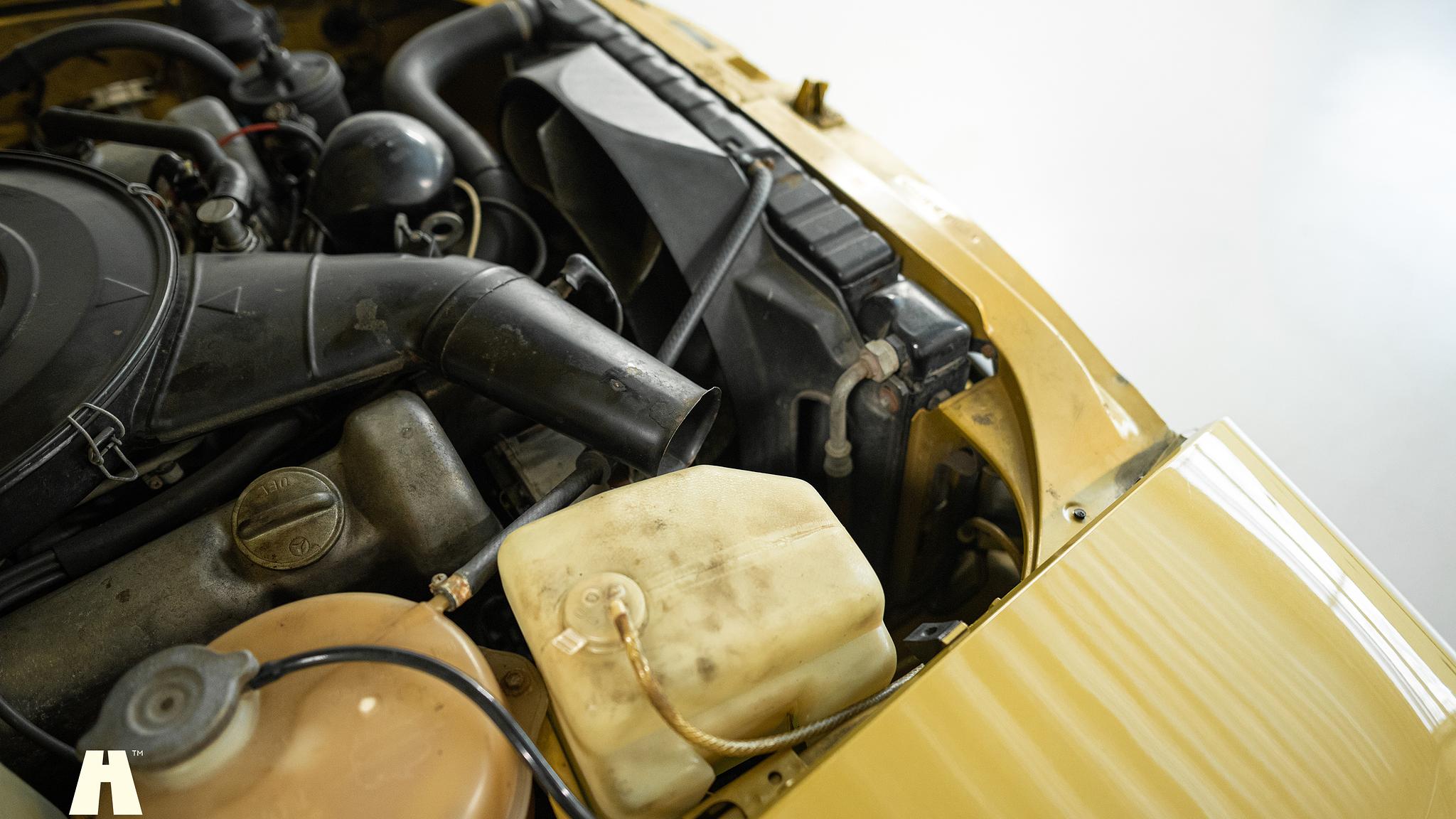 1975 Mercedes SL 350, Mekanik