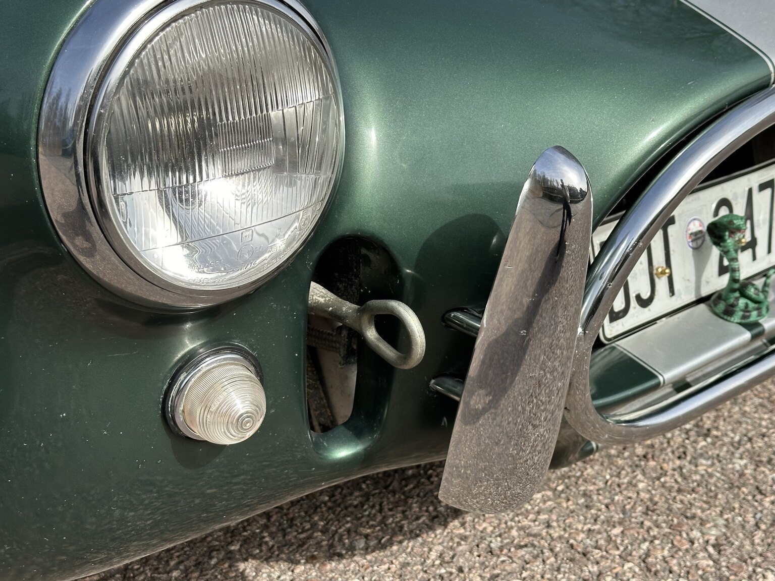 Exteriörbild på 2008 AC Cobra replica