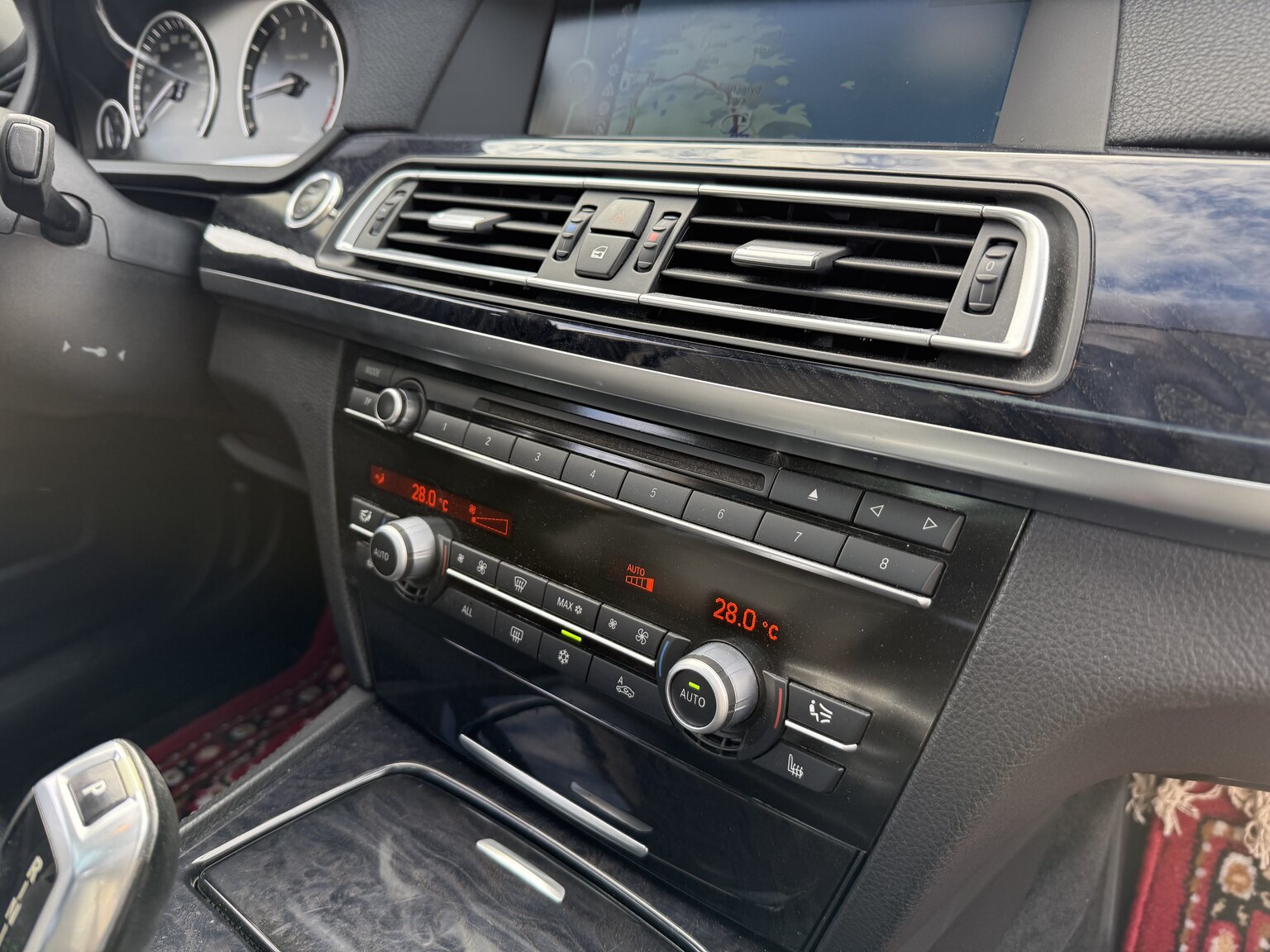 Interiörbild 2009 BMW 750Li