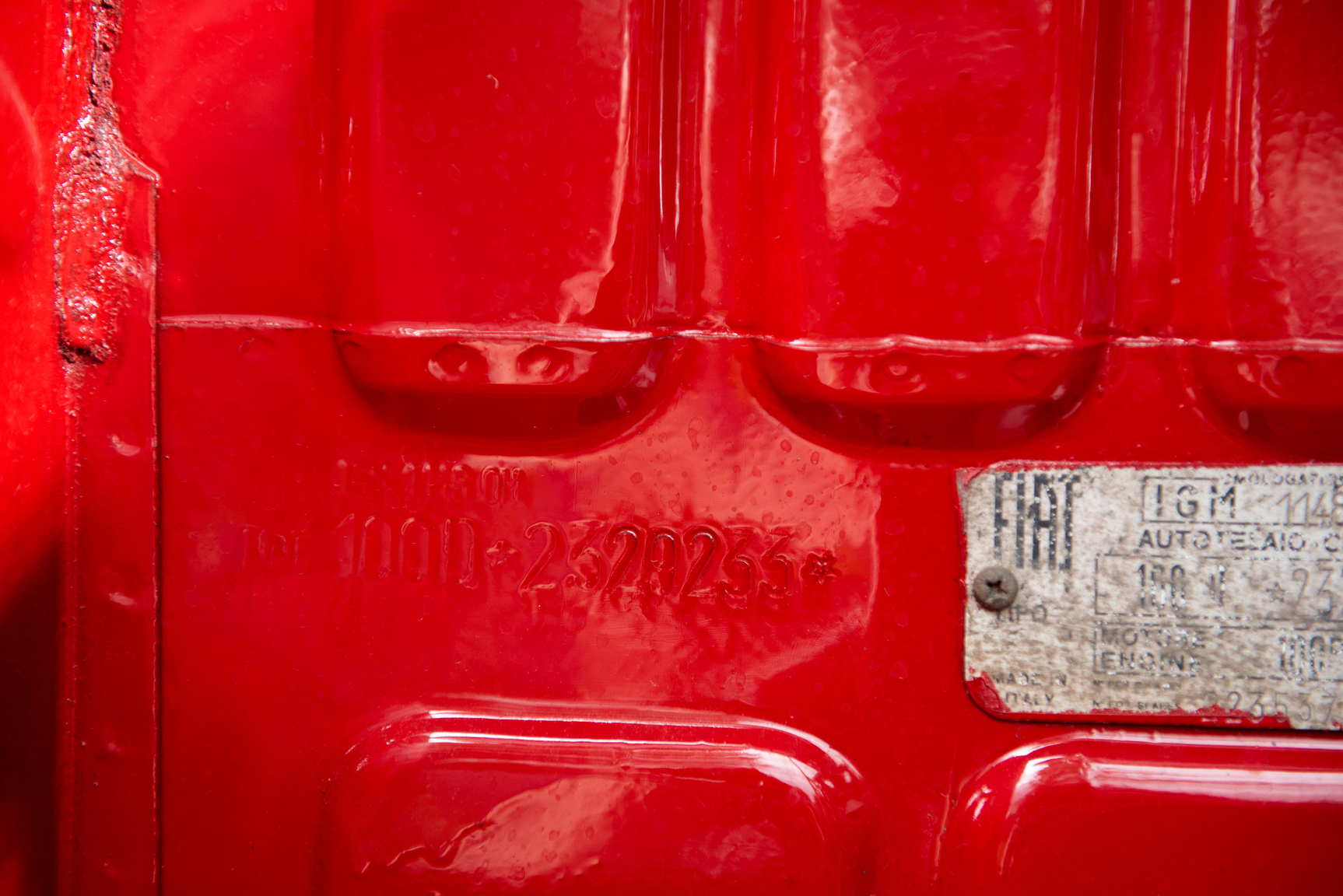 Image of 1968 Fiat 600D mechanics