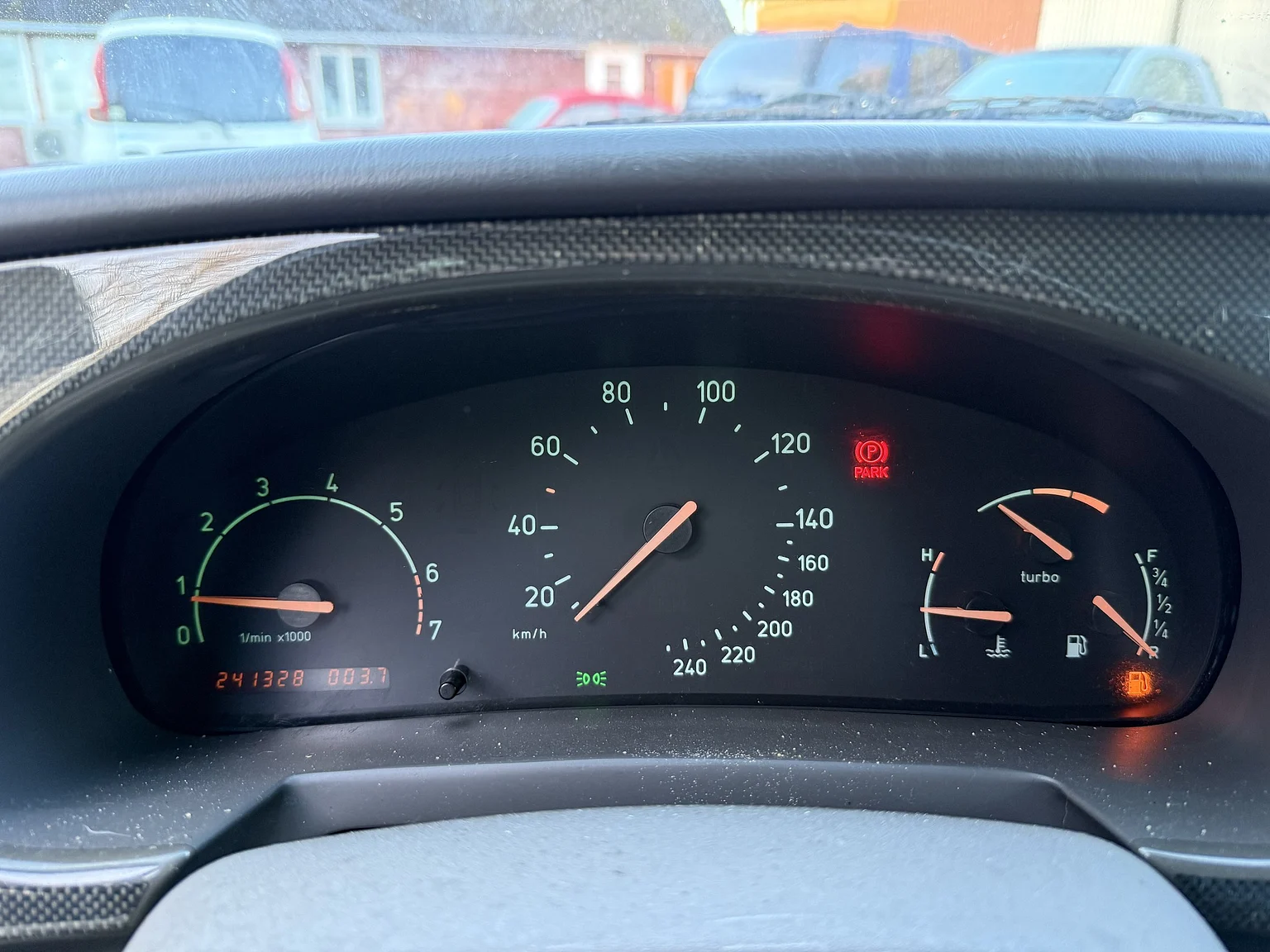 Interiörbild 2001 SAAB 9-3 Aero (9)