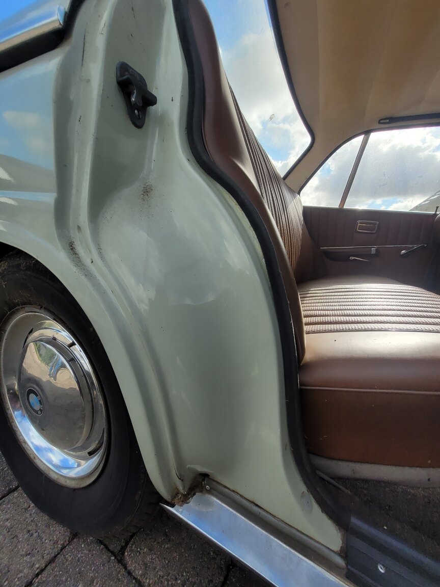 Innenraumfoto von 1966 Renoveringsobjekt BMW 1800