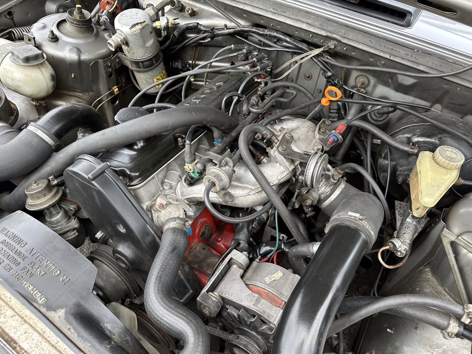 Image of 1988 Volvo 740 Turbo mechanics