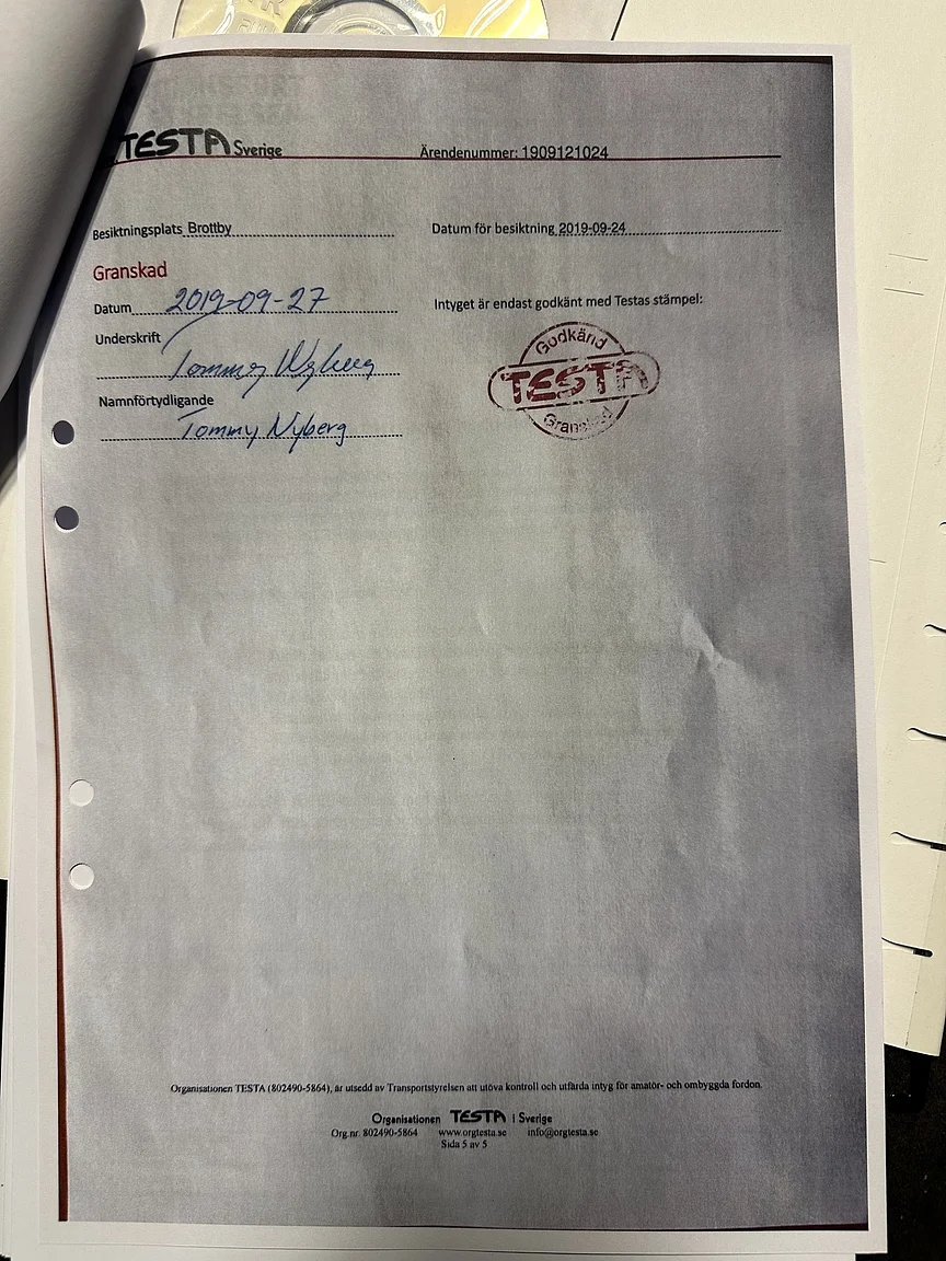 Dokumentation för 1971 Chevrolet Corvette Stingray Special 598 cui V8 795 hk (7)