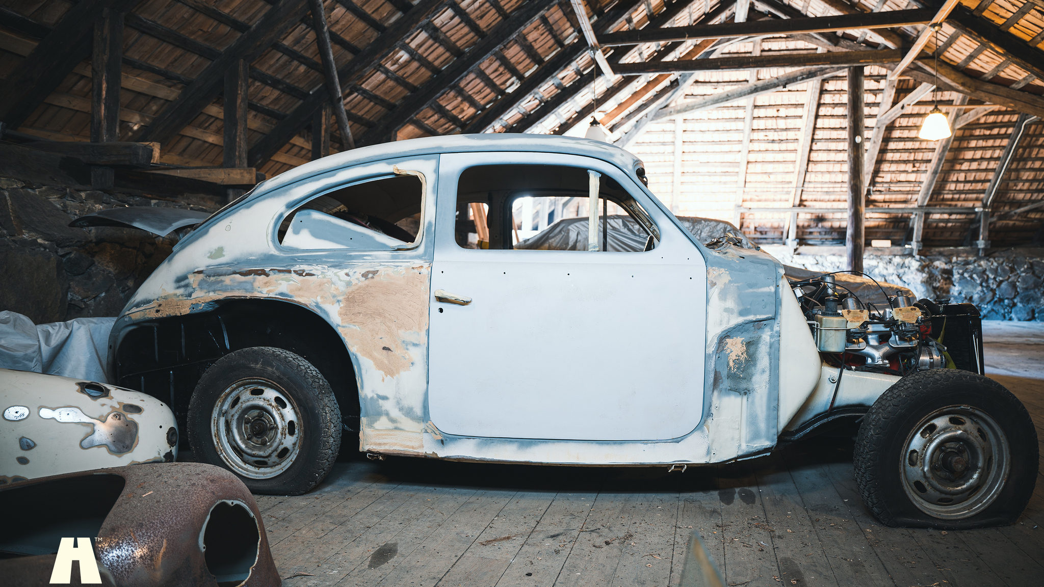 Aussenfoto 1966 Volvo PV Sport barnfind