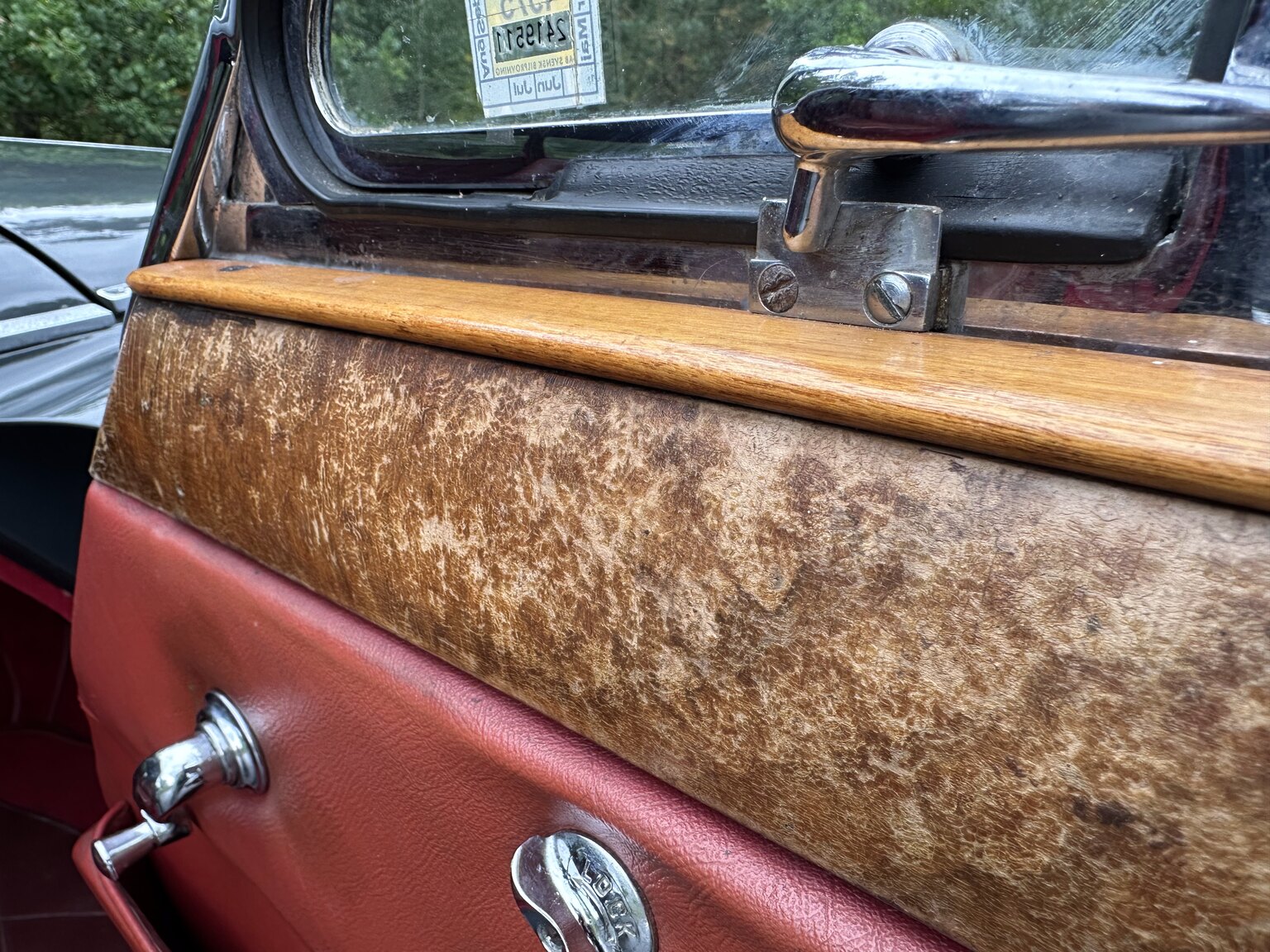 Innenraumfoto von 1954 Jaguar Mark VII Saloon