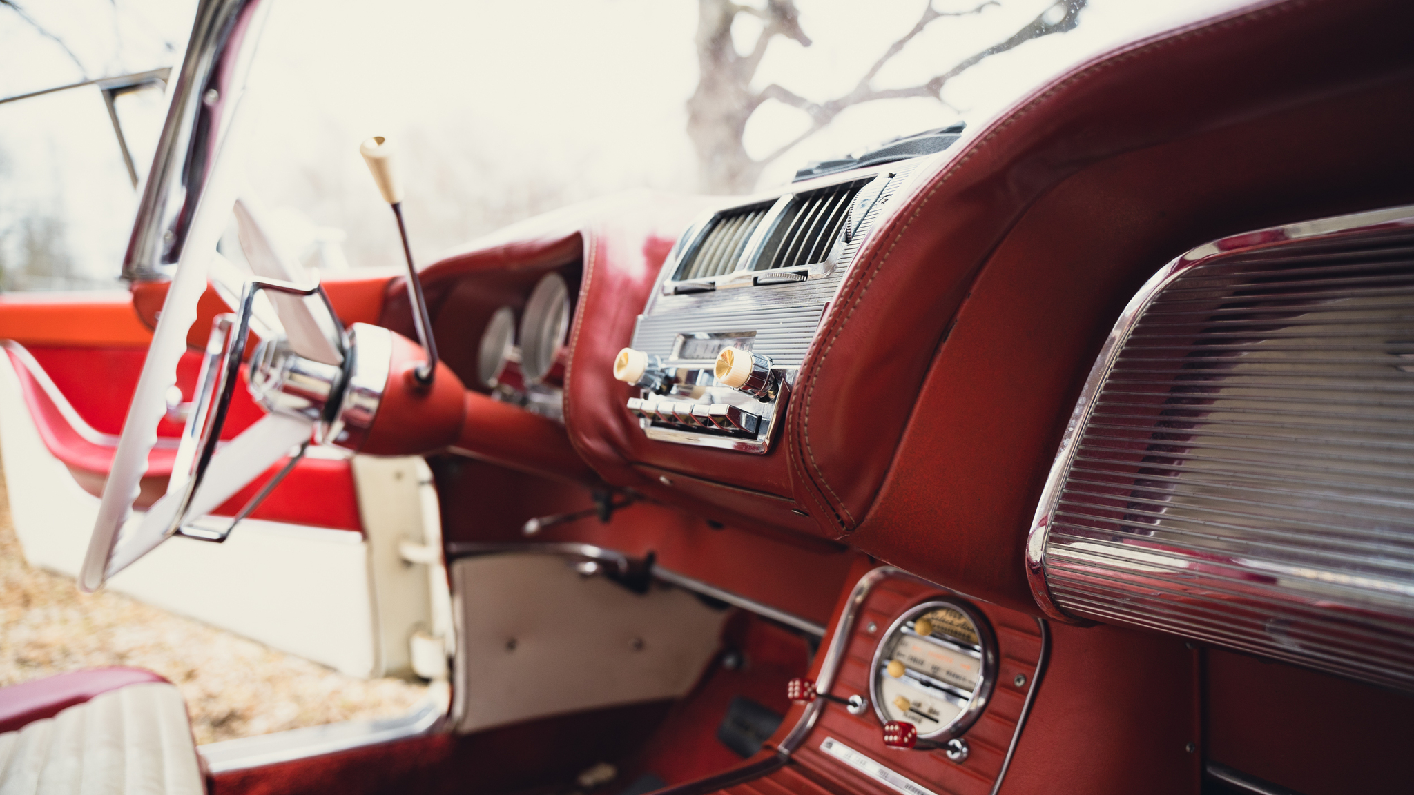 Innenraumfoto von 1959 Ford Thunderbird hardtop