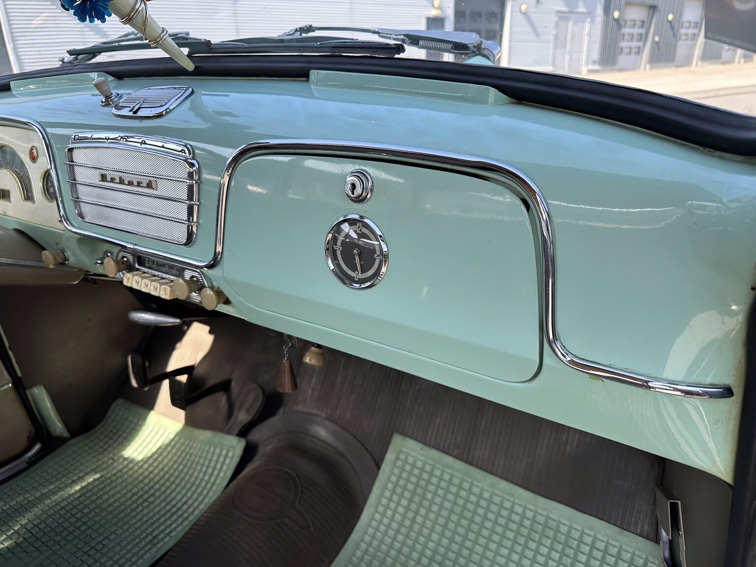 Interiörbild 1956 Opel Olympia Rekord