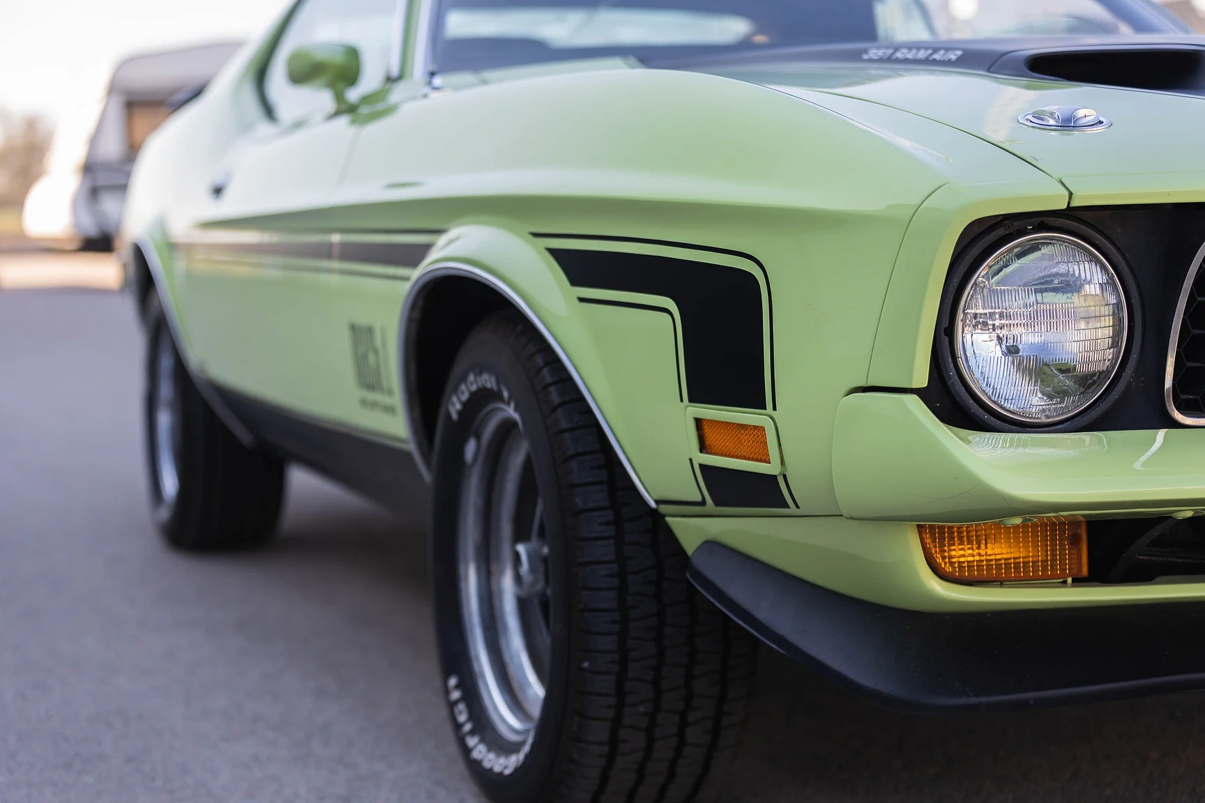 Aussenfoto 1971 Ford Mustang Mach 1 351cui (20)