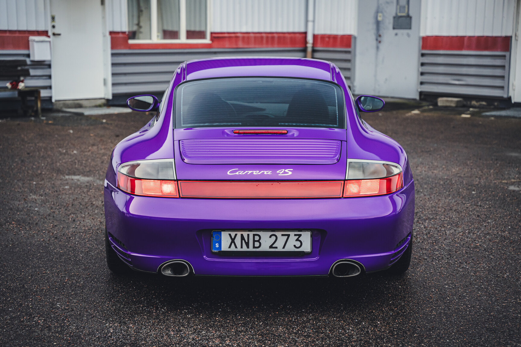 Exteriörbild på 2002 Porsche 996 4S - Ett sista race