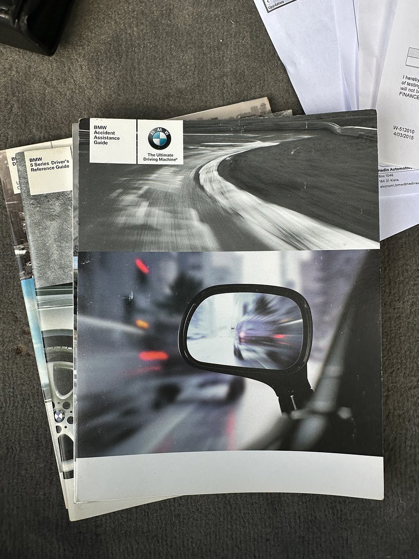 Documentation for 2006 BMW E60 M5