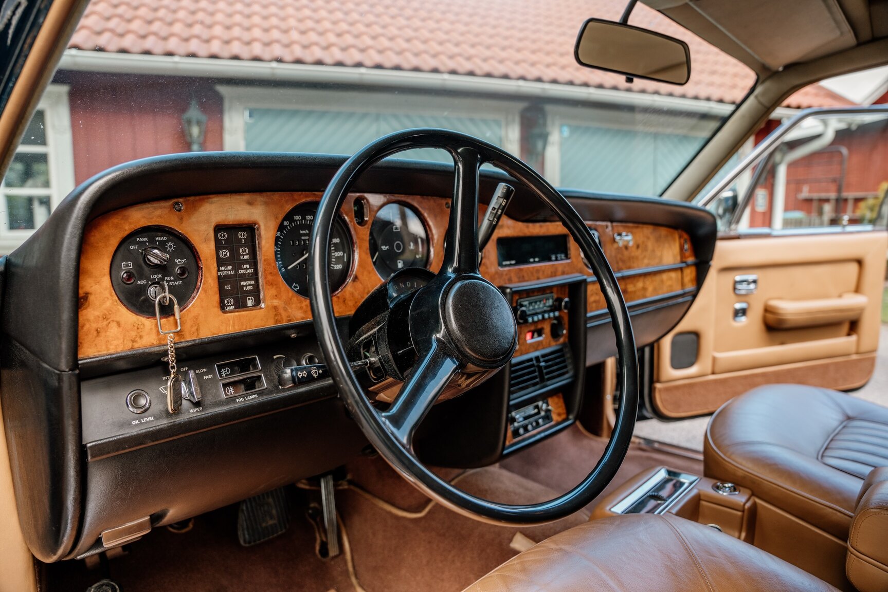Interiörbild 1982 Rolls Royce Silver Spirit