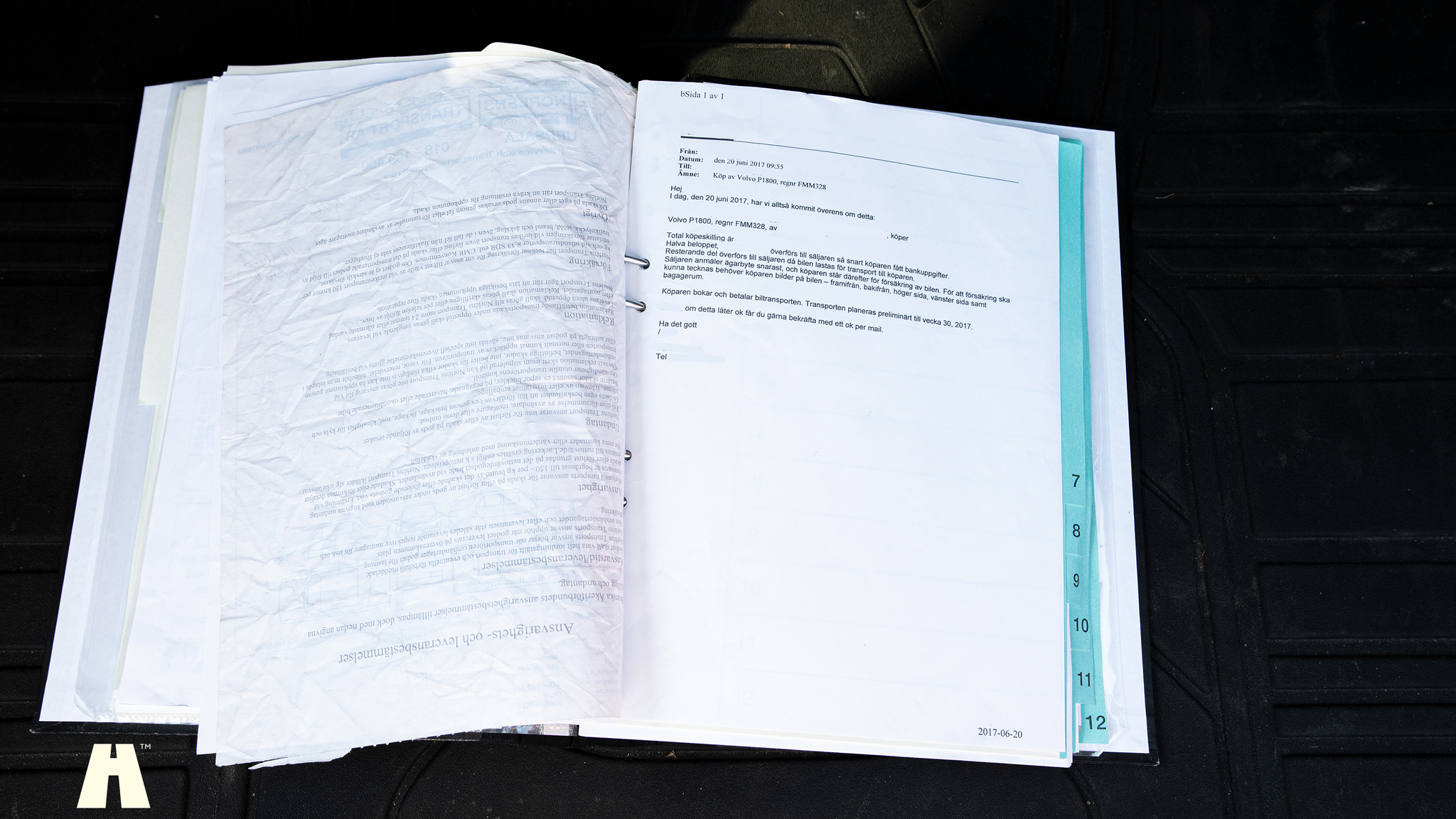 Dokumentation för 1966 Volvo P1800 S (18)