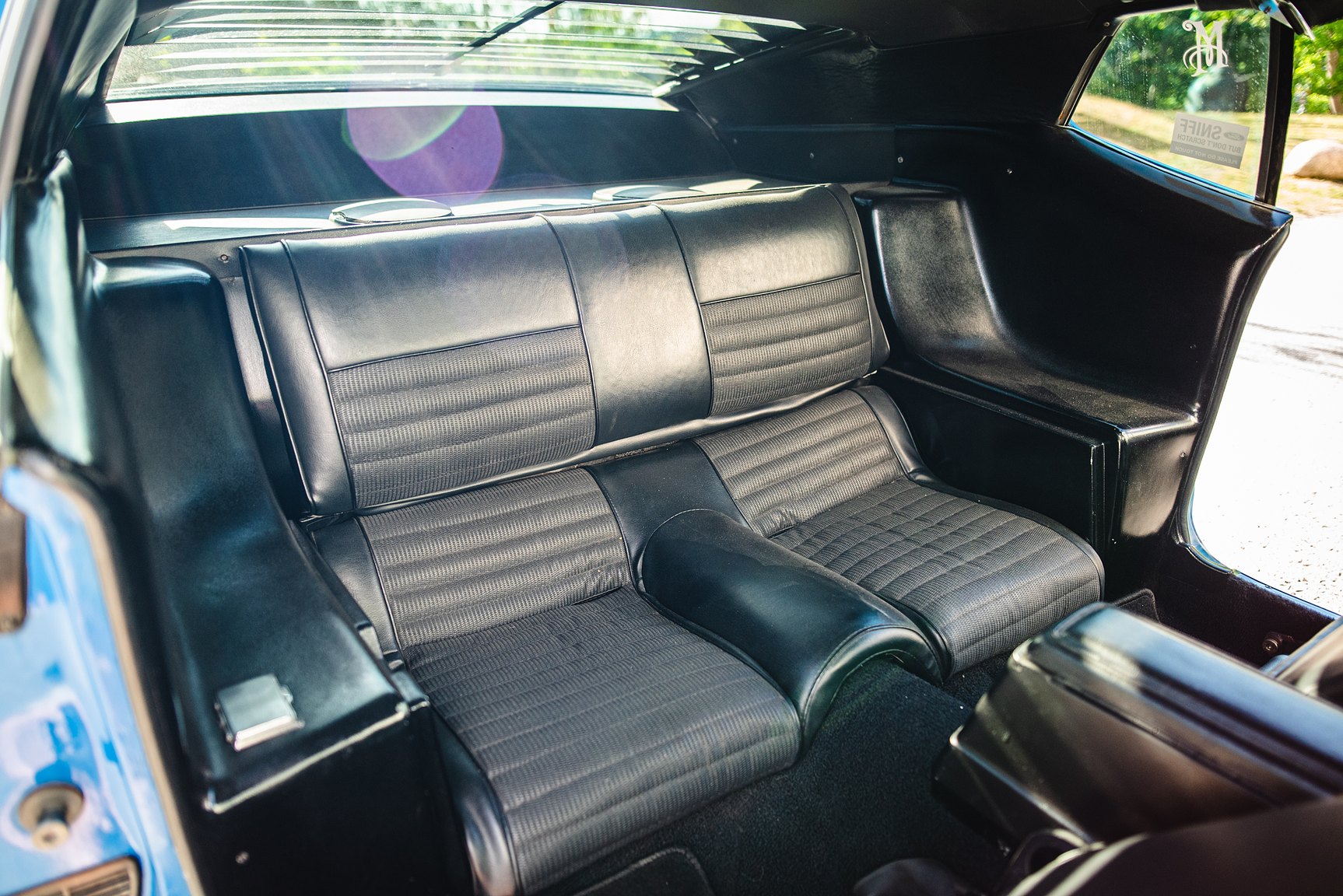 Interiörbild 1971 Ford Mustang Mach 1