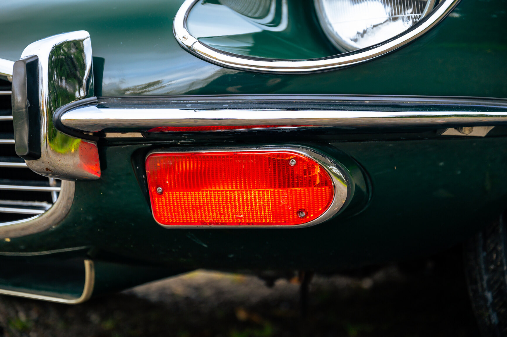 Exteriörbild på 1973 Jaguar E-Type V12