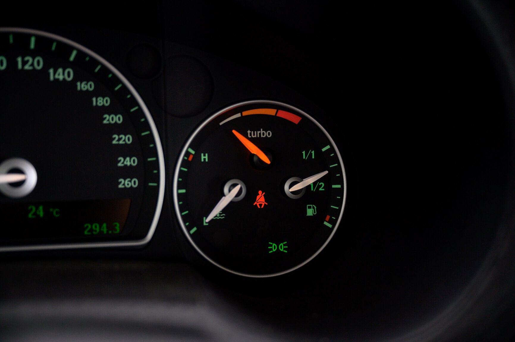 Innenraumfoto von 2008 SAAB 9-3 Aero SportSedan Silver Beast SFRO
