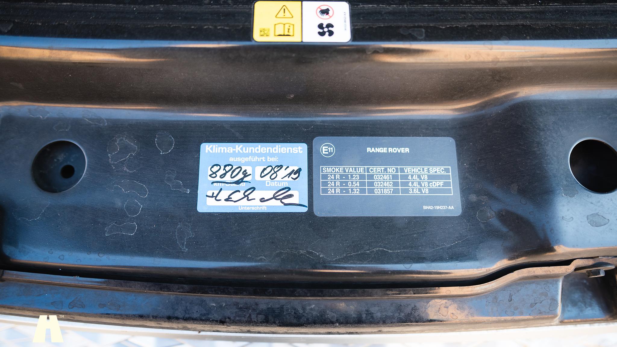 Image of 2012 Land Rover Range Rover Westminster TDV8 (L322) mechanics