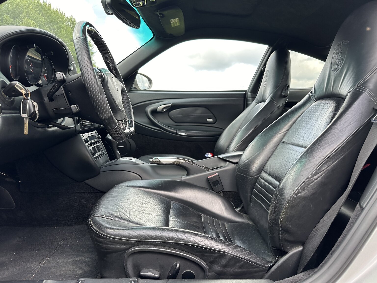 Interiörbild 2002 Porsche 996 Turbo