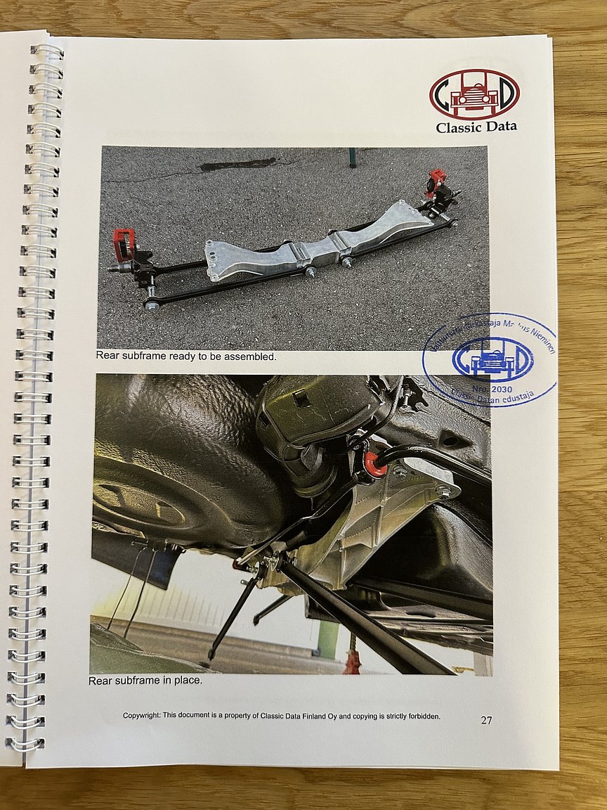 Documentation for 2004 Alfa Romeo 156 GTA