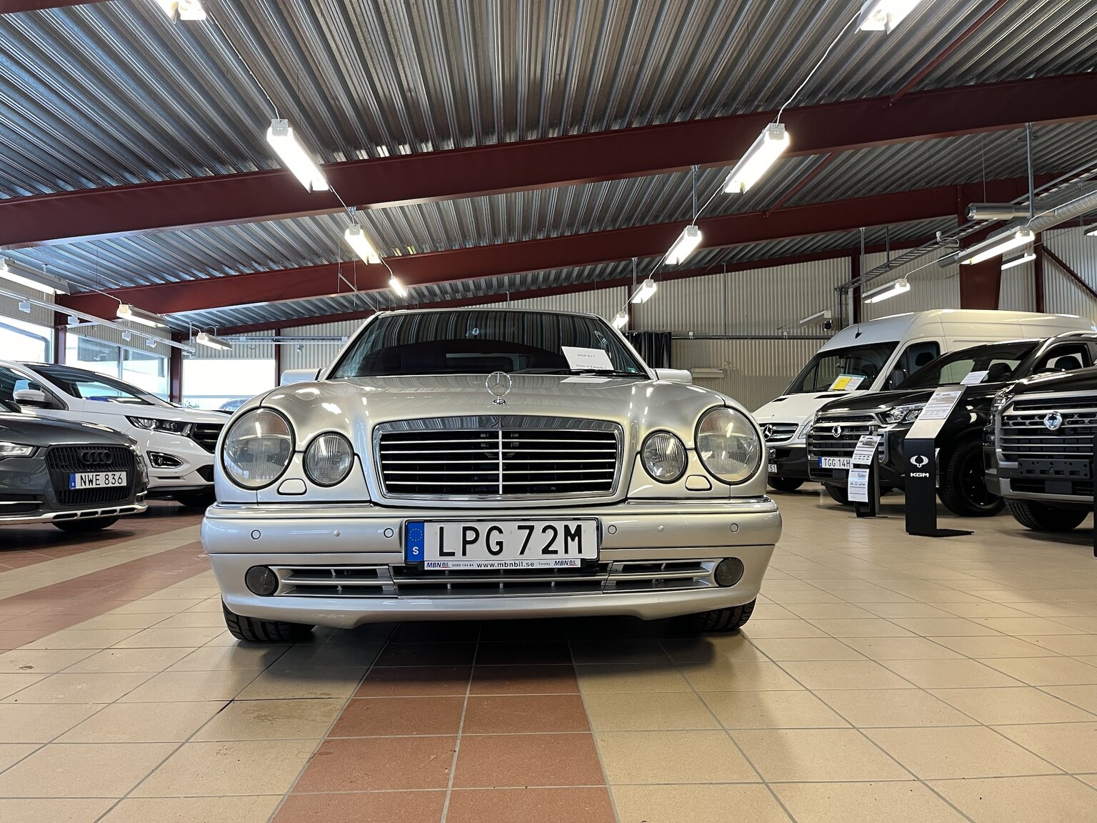 Exterior image of 1998 Mercedes-Benz E55 AMG