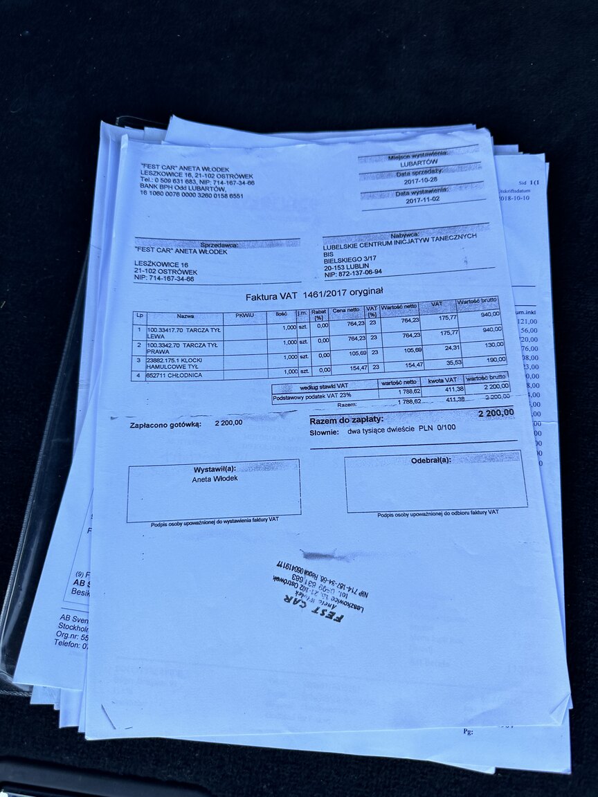 Documentation for 2003  Audi RS6 C5