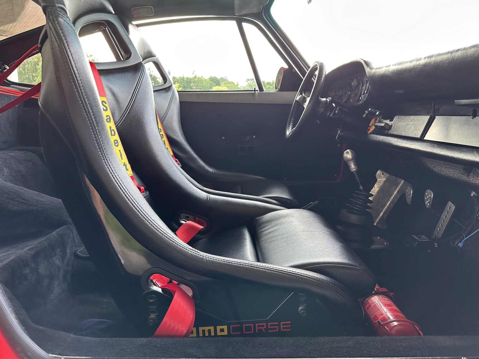 Interiörbild 1965 Porsche 912 V8