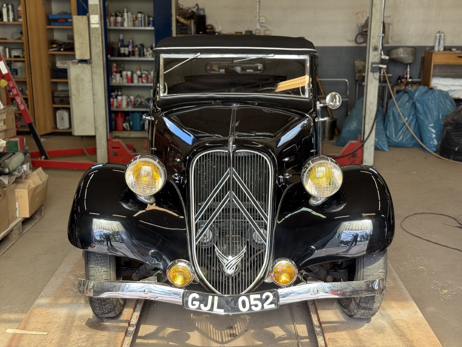 Aussenfoto 1939 Citroën Berline 11 Sport Convertible