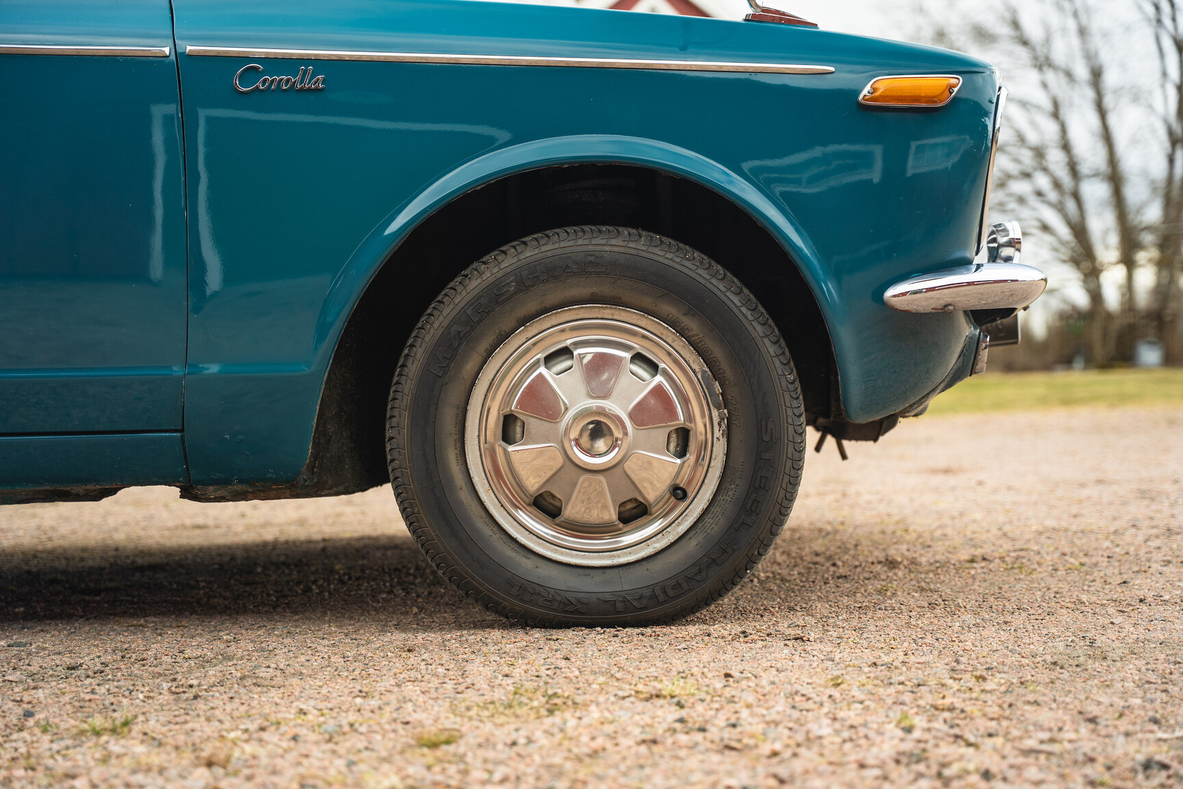 Exteriörbild på 1969 Toyota Corolla Coupé