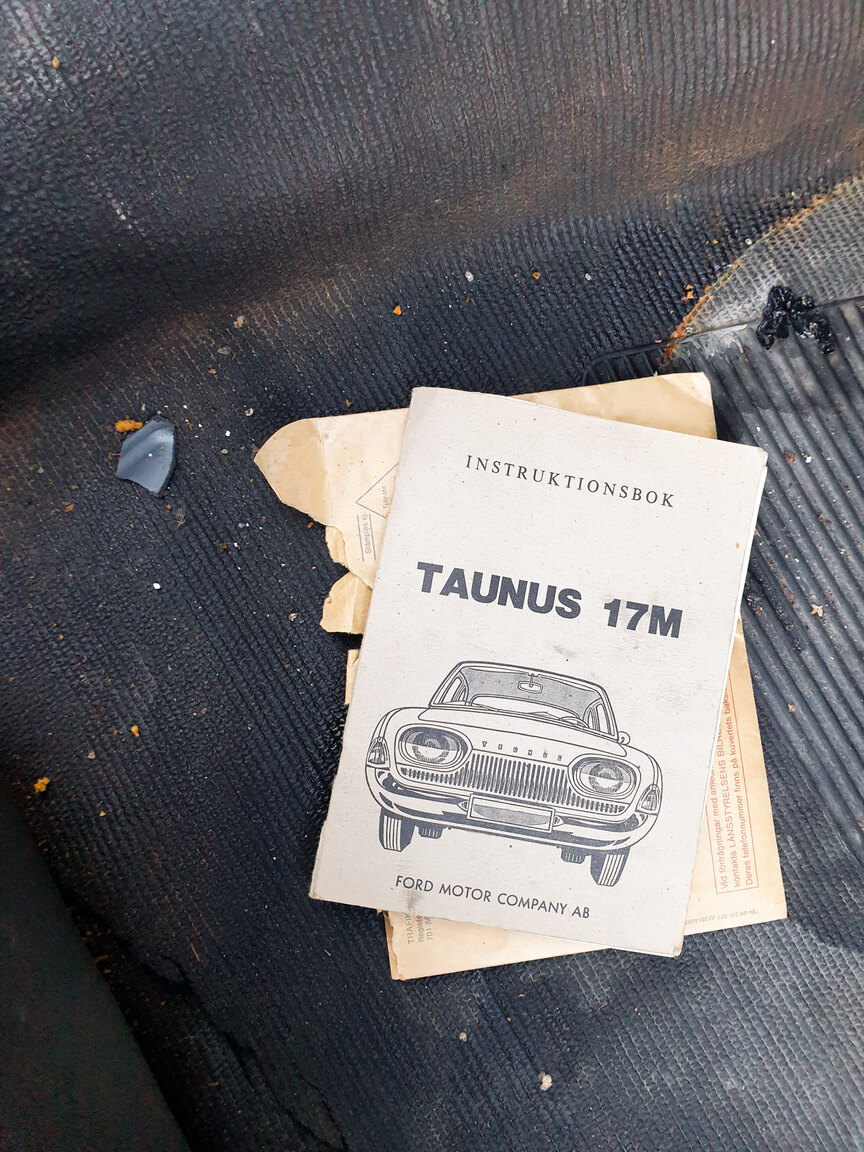 Documentation for 1964 Ford Taunus 17 M Super