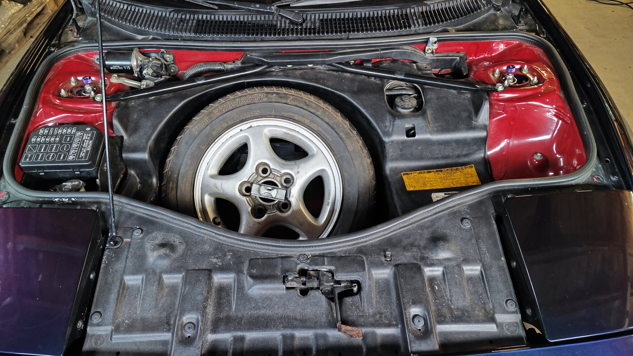 Image of 1991 Toyota MR2 Turbo GT-S mechanics