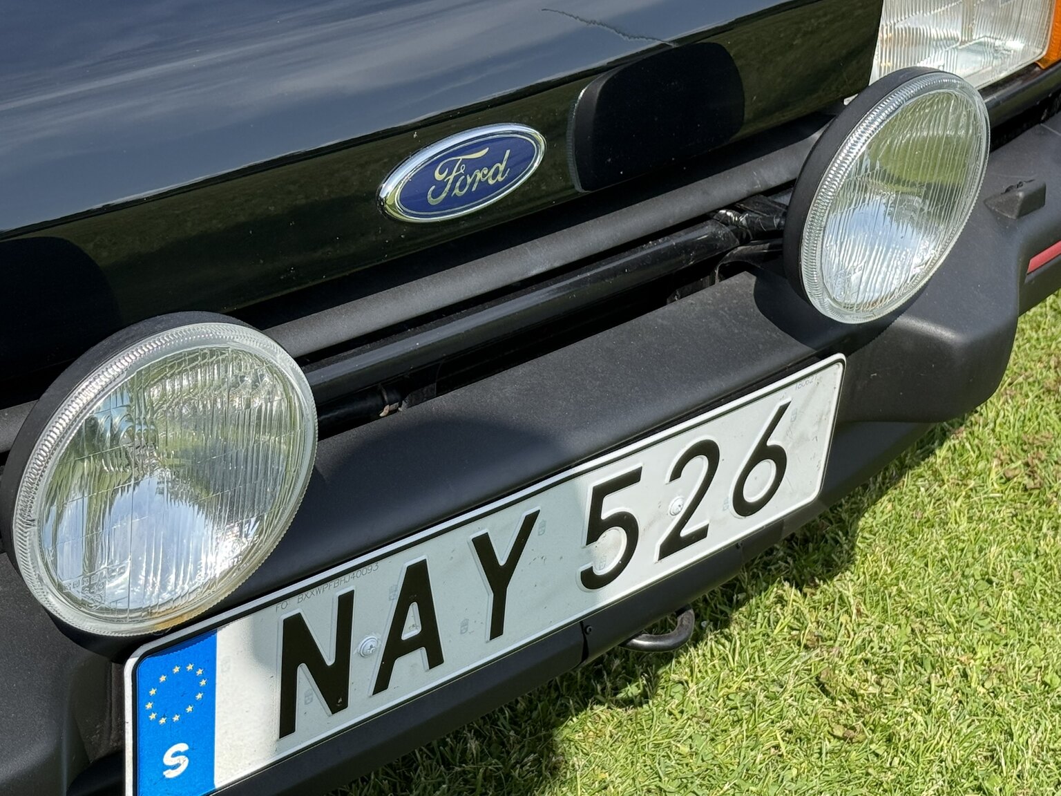 Exterior image of 1988 Ford Fiesta XR2