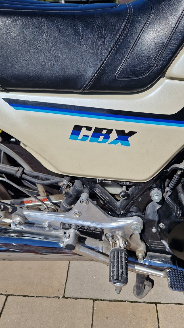 Exterior image of 1982 Honda CBX1000